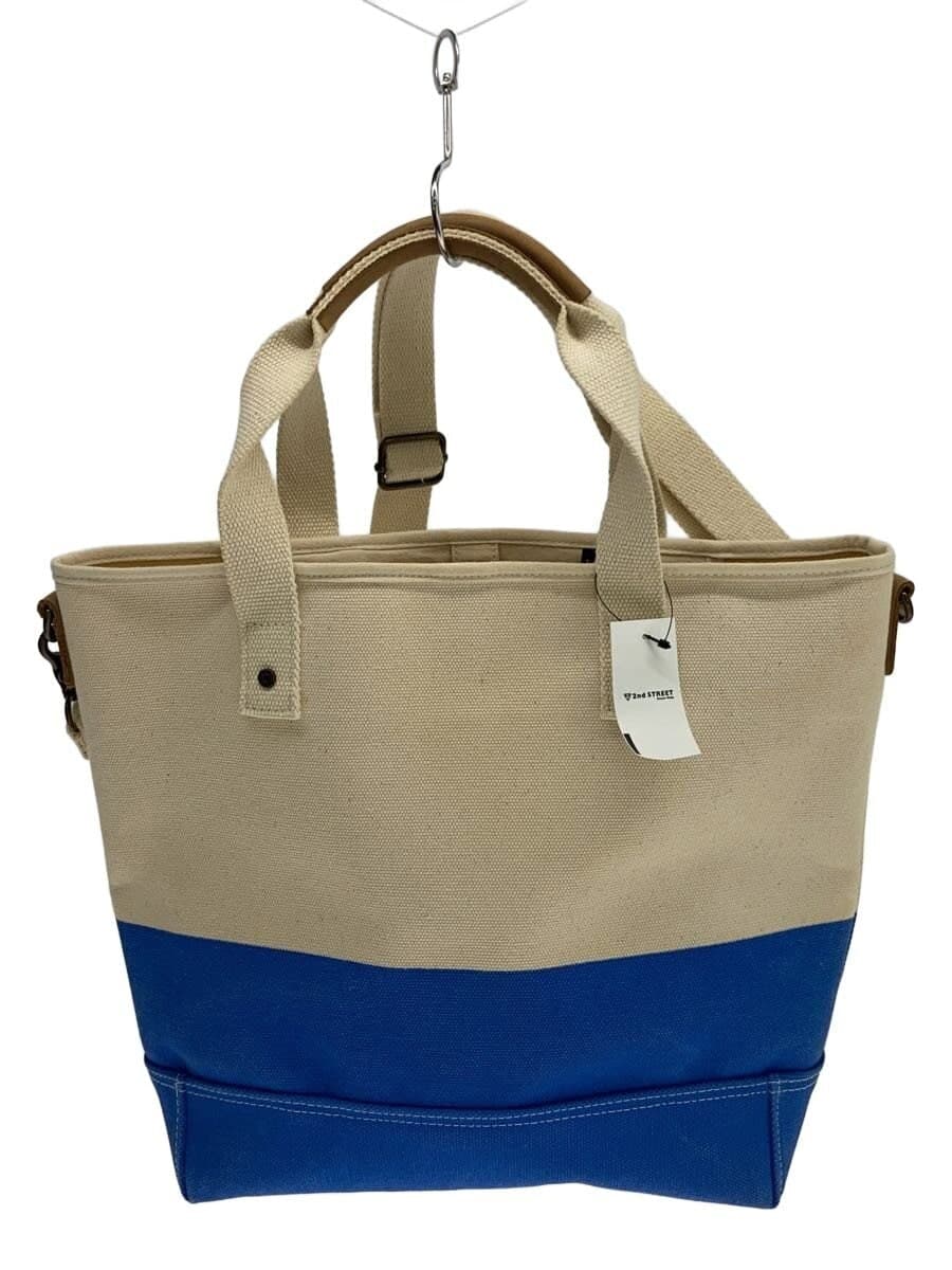 L.L.Bean Tote Bag Canvas CRM Solid