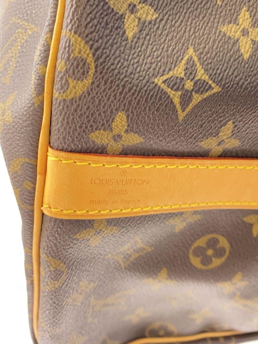 LOUIS VUITTON Keepall Bandoulière 55 Monogram Canvas PVC BRW M41414 5