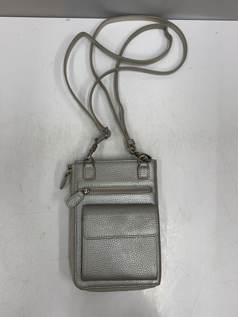 BARCOS Shoulder Bag Leather SLV 3