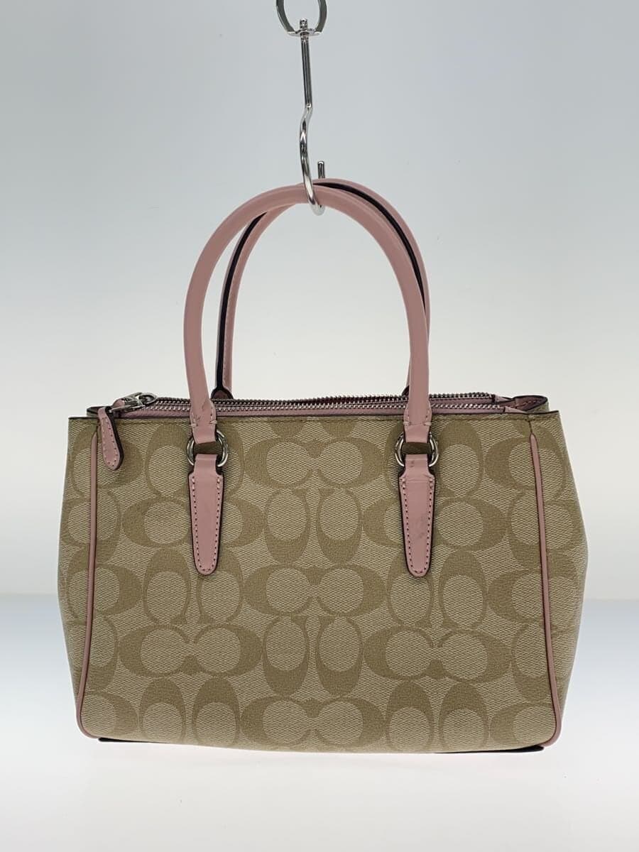 COACH handbag PVC BAG all-over pattern F67027 3