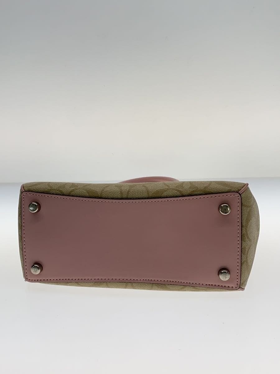 COACH handbag PVC BAG all-over pattern F67027 4