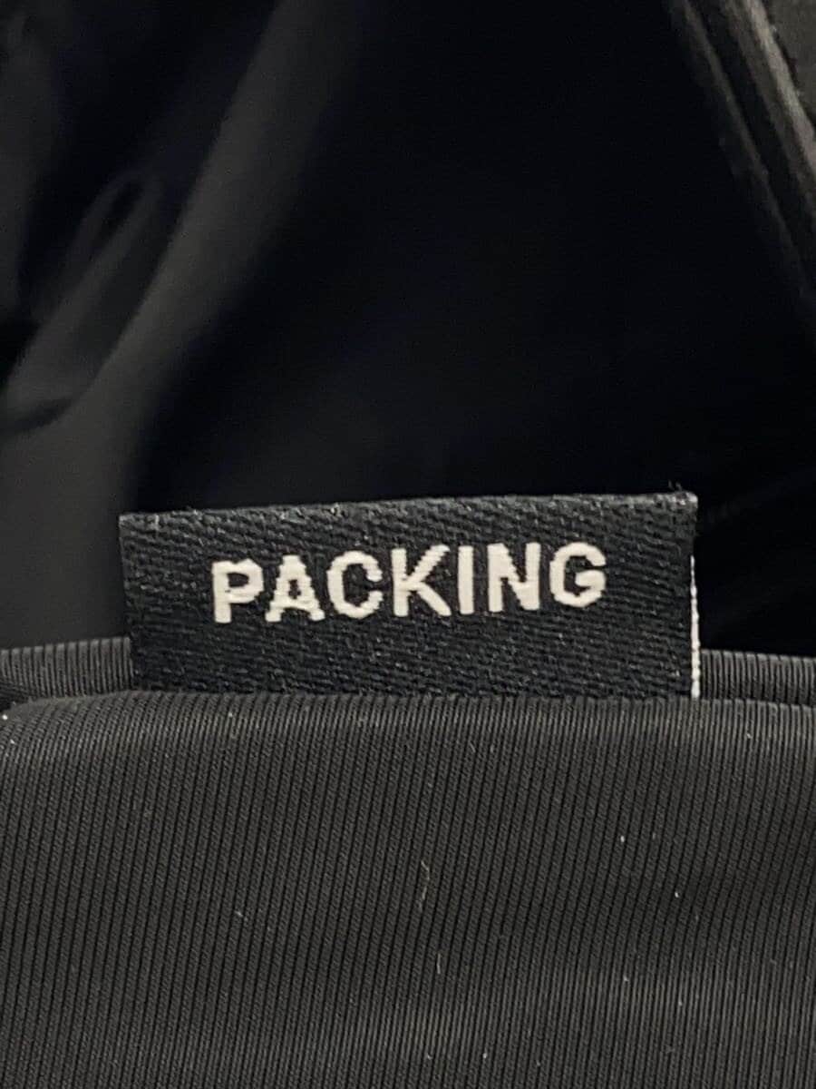 PACKING Shoulder Bag Leather BLK 5