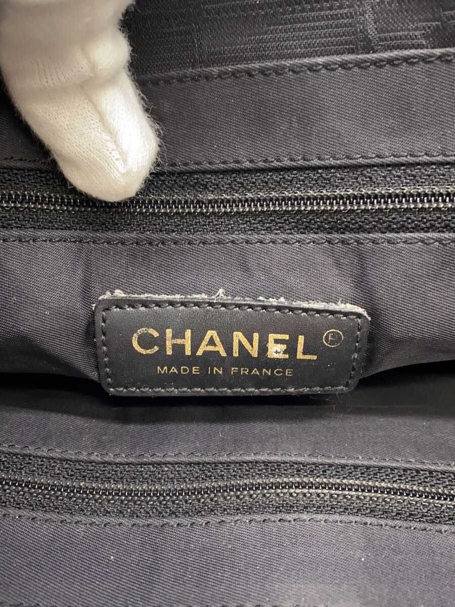 CHANEL New Travel Tote Bag BLK 5