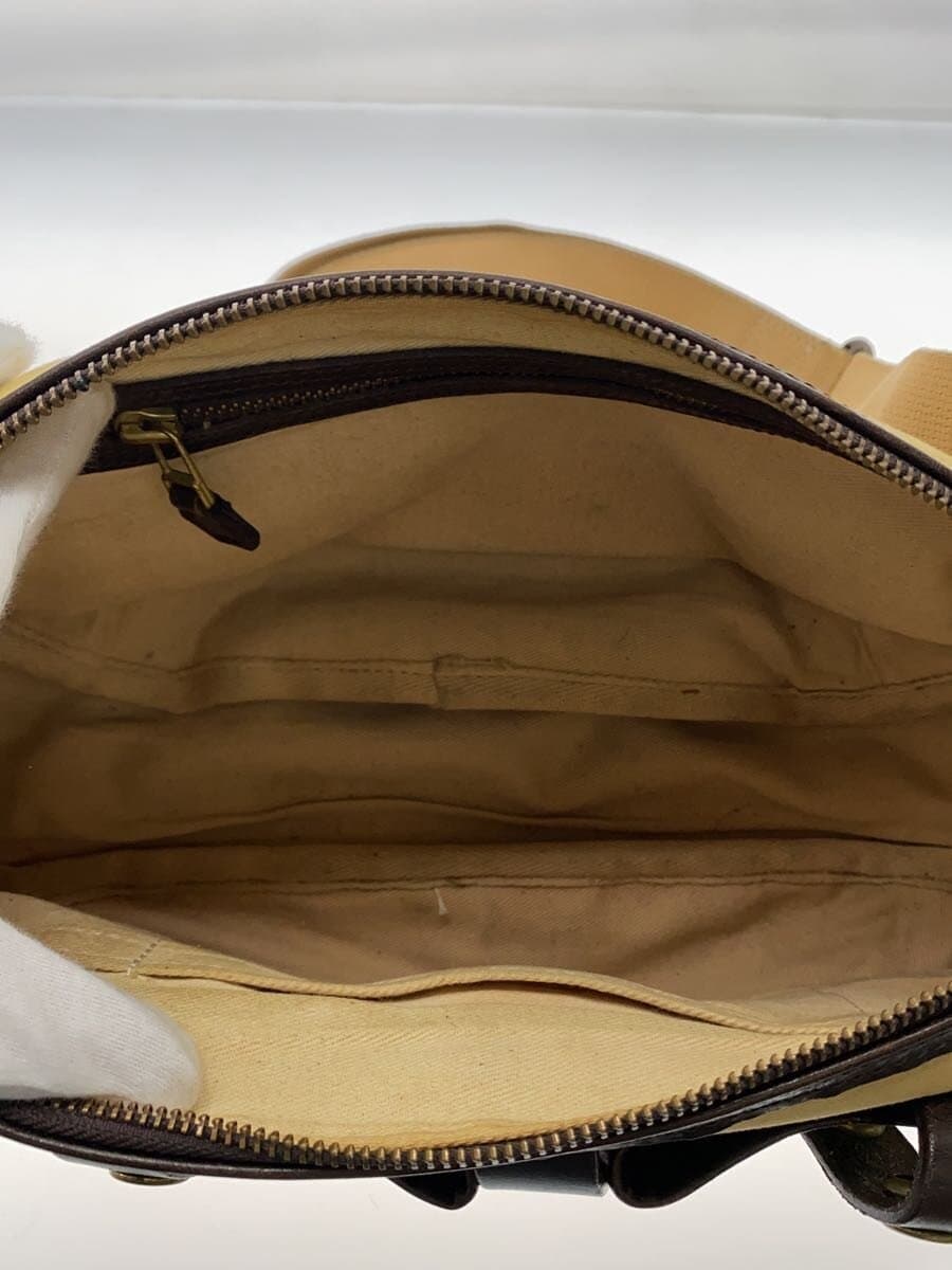 pokitPOACHER BAG S Shoulder Bag Canvas BEG Scratches and stains present 6