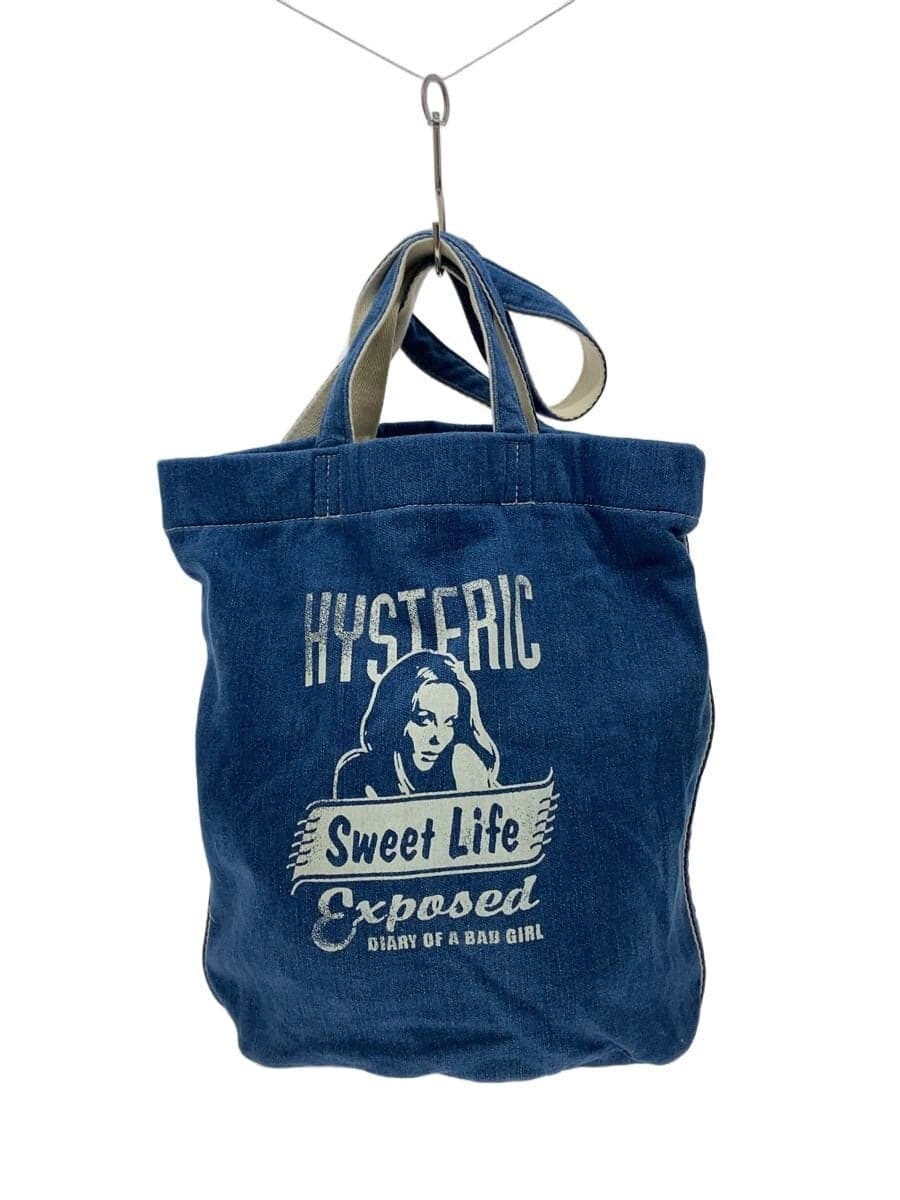 HYSTERIC GLAMOUR inner fraying present tote bag -- IDG