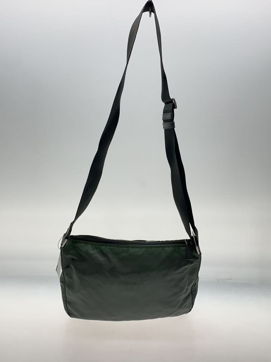 PRADA Shoulder Bag Nylon KHK 3