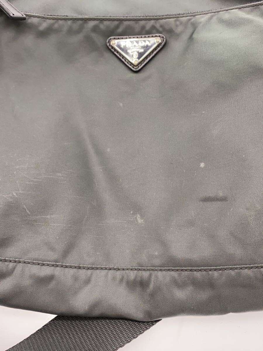 PRADA Shoulder Bag Nylon KHK 7