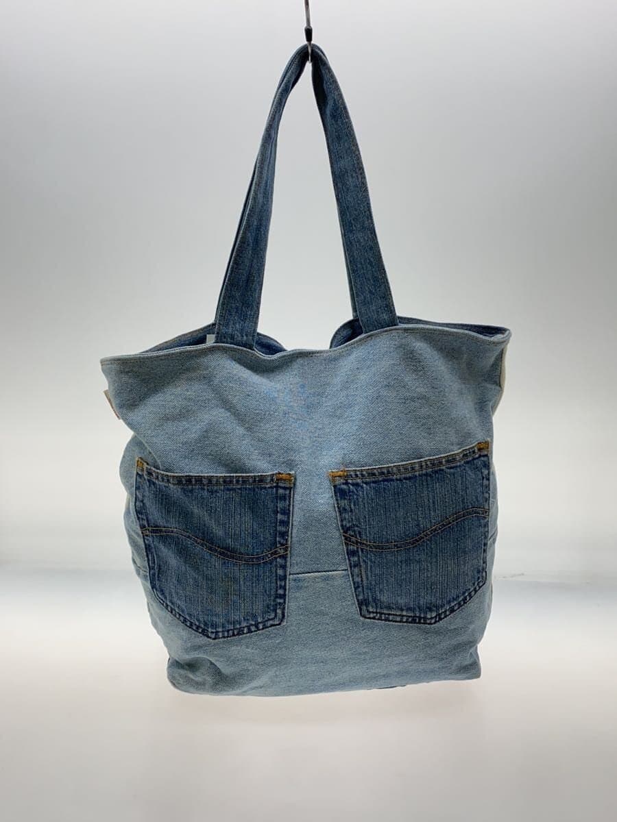 Other Brand Tote Bag Denim BLU 3