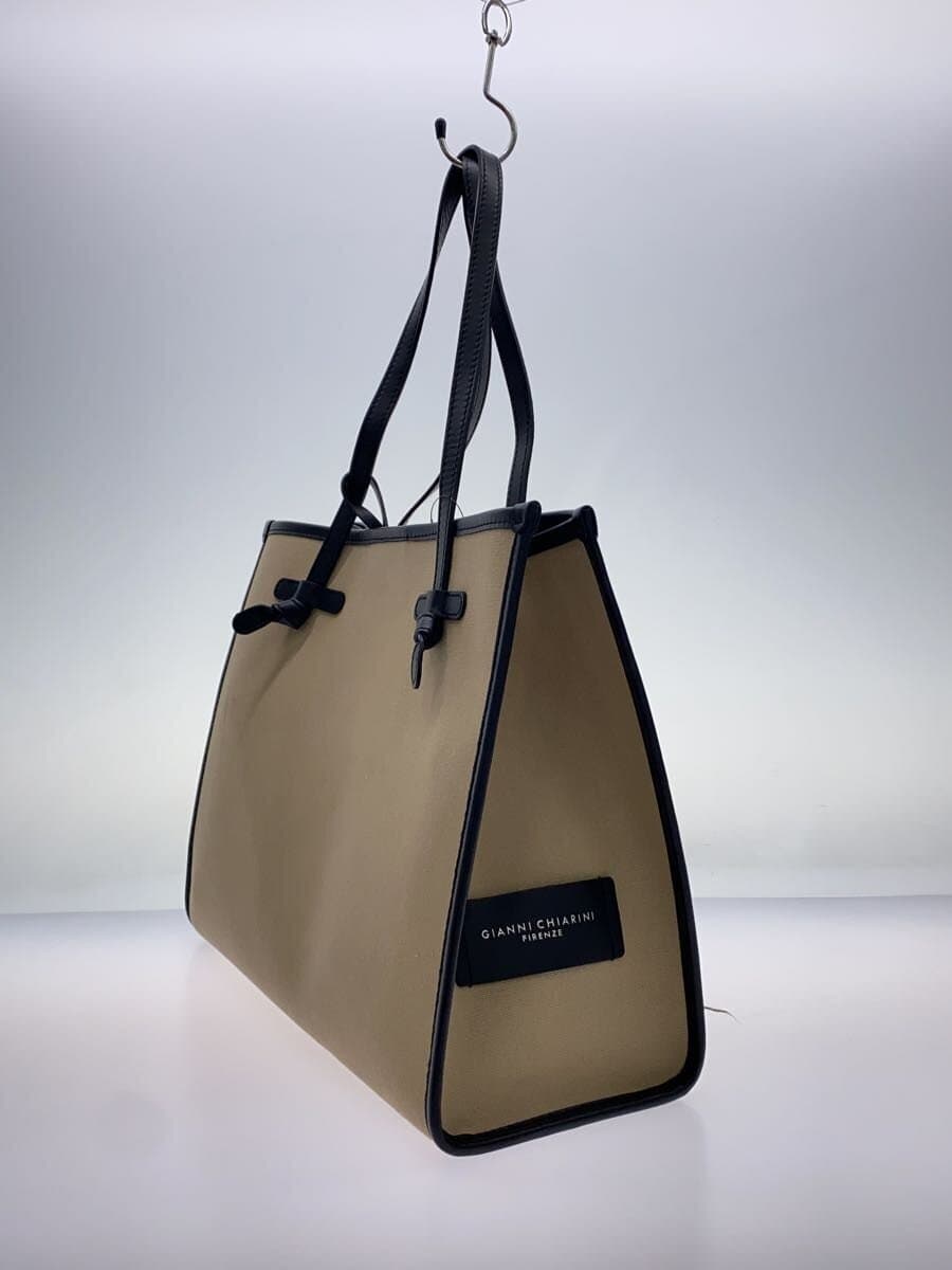 GIANNI CHIARINI Tote Bag Canvas BEG 2