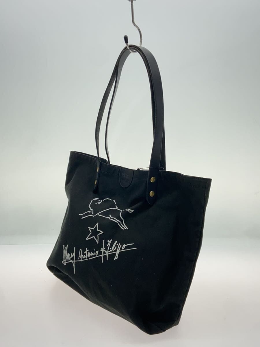 IL BISONTE Handbag BLK Scuff 2