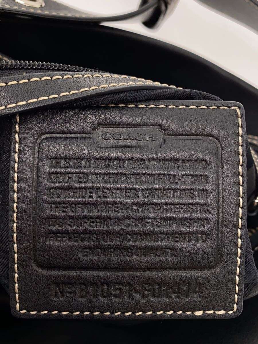 COACH Shoulder Bag_Black -- BLK F01414 5