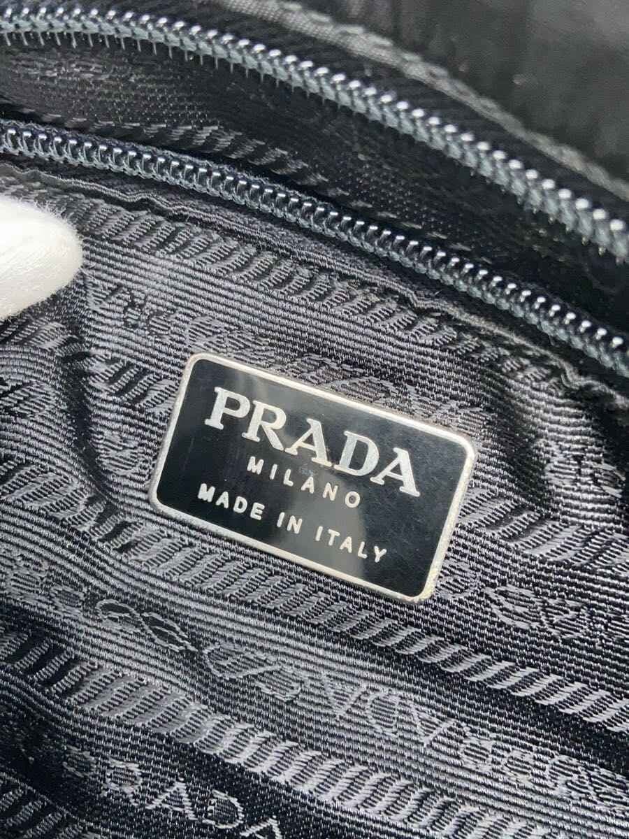 PRADA Handbag Nylon BLK 5
