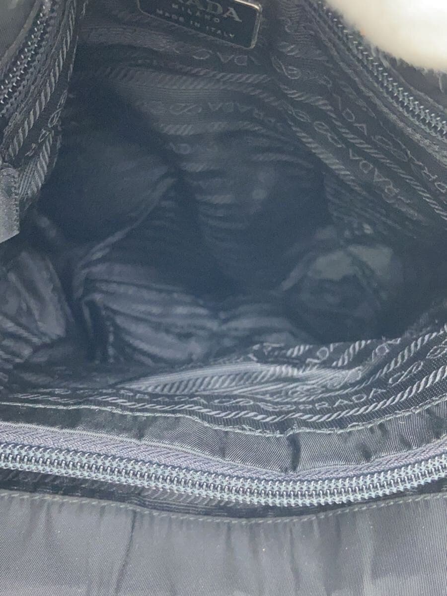 PRADA Handbag Nylon BLK 6