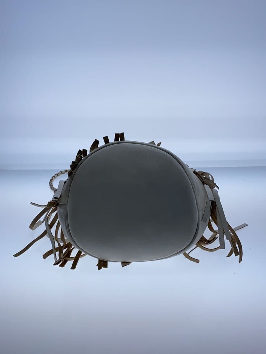 J&M DAVIDSON Shoulder Bag Leather CRM Solid 4