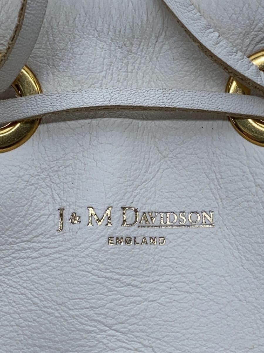 J&M DAVIDSON Shoulder Bag Leather CRM Solid 5