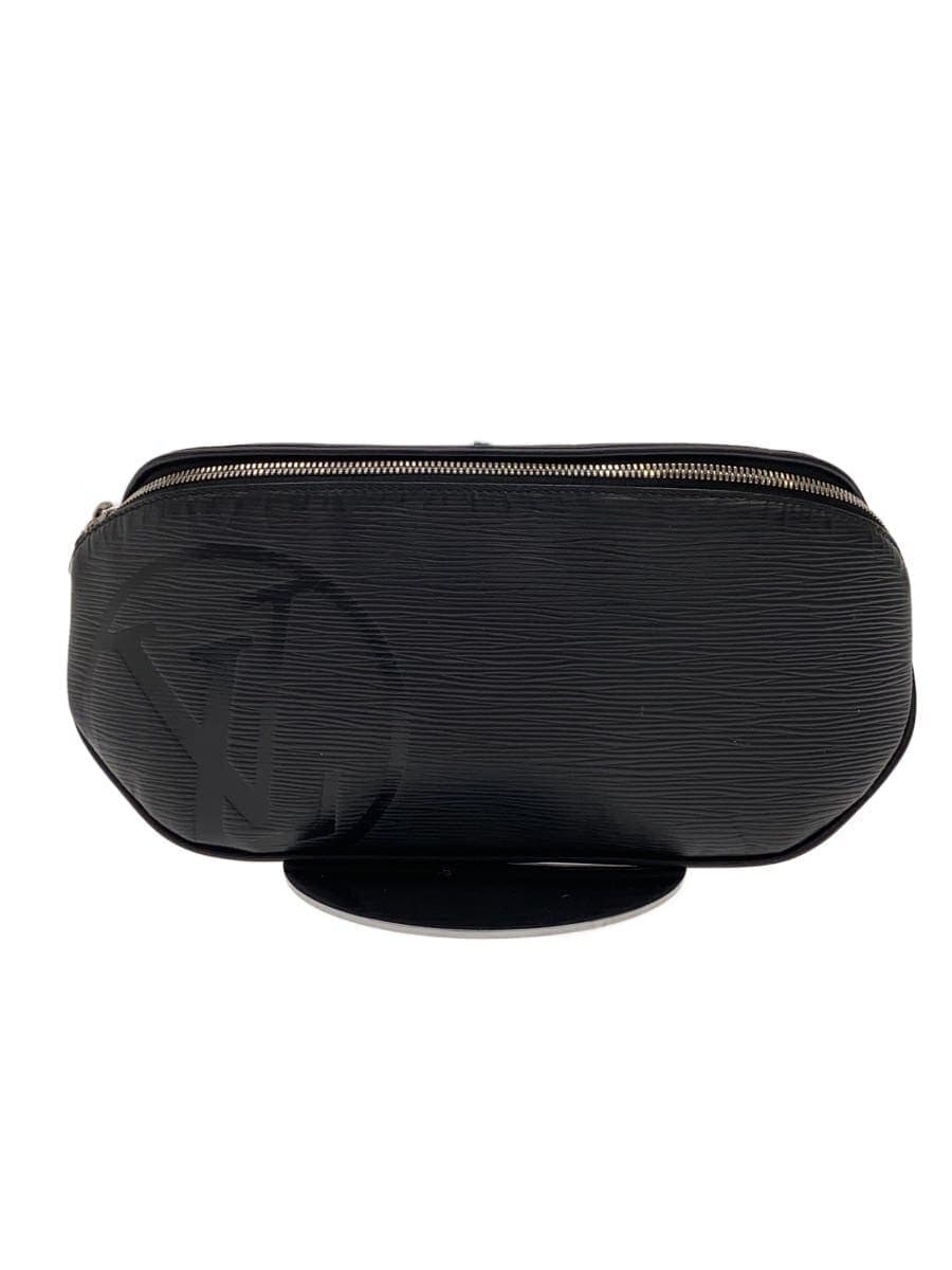 LOUIS VUITTON Bum Bag_Epi_LV Circle Cowhide BLK