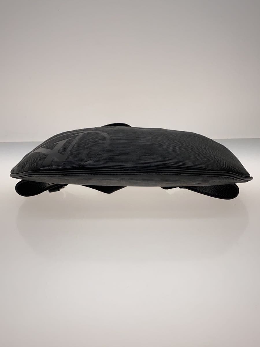 LOUIS VUITTON Bum Bag_Epi_LV Circle Cowhide BLK 4