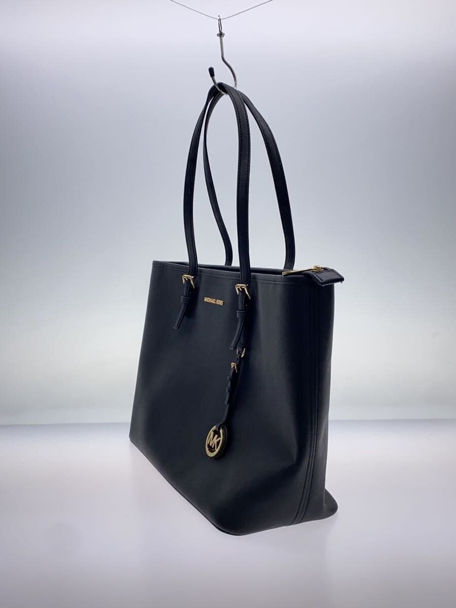 MICHAEL KORS Tote Bag Leather BLK 30T5GTVT2L 2