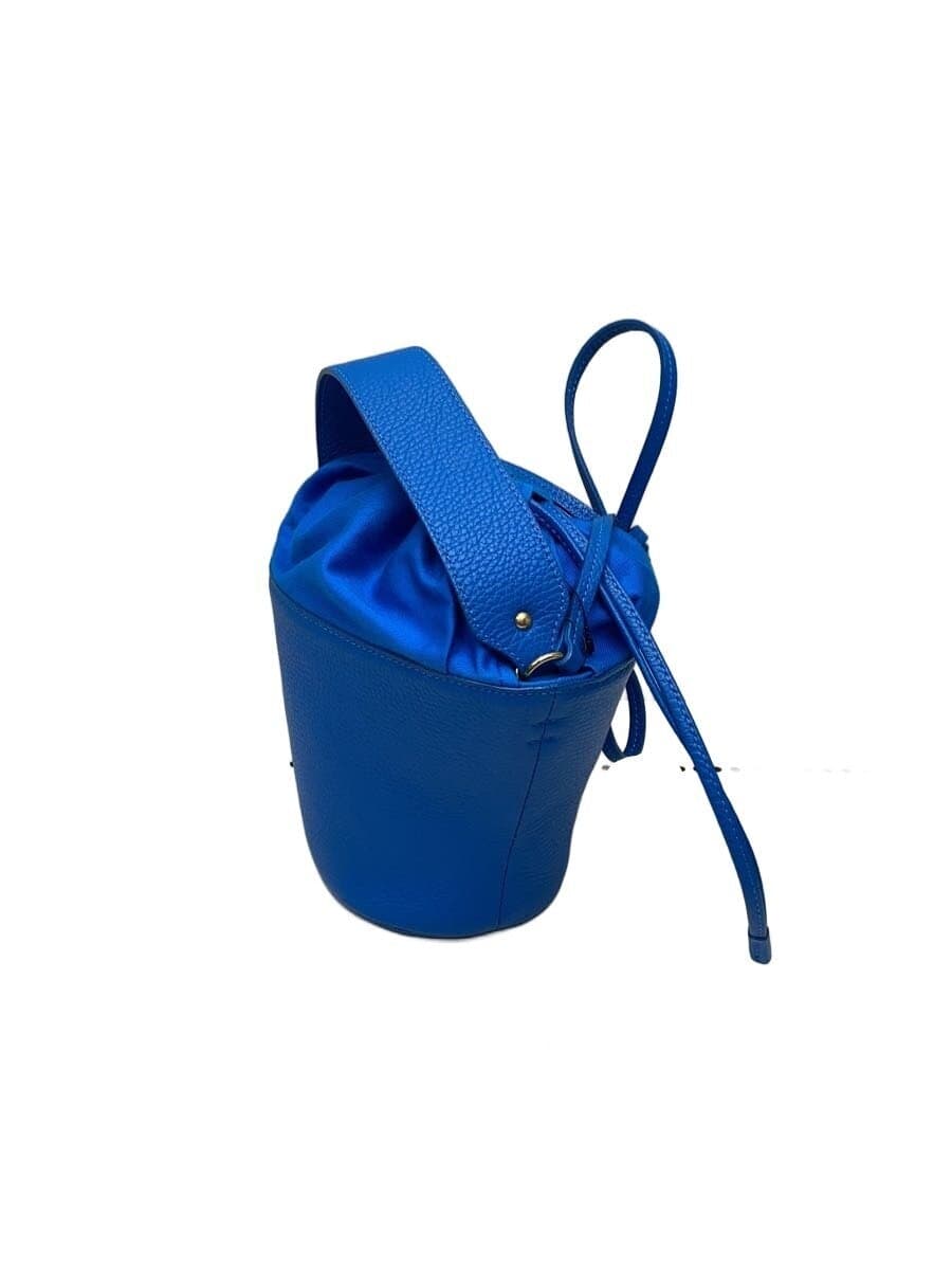 ayako Shoulder Bag Leather BLU 2