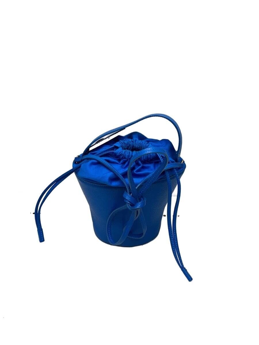 ayako Shoulder Bag Leather BLU 3