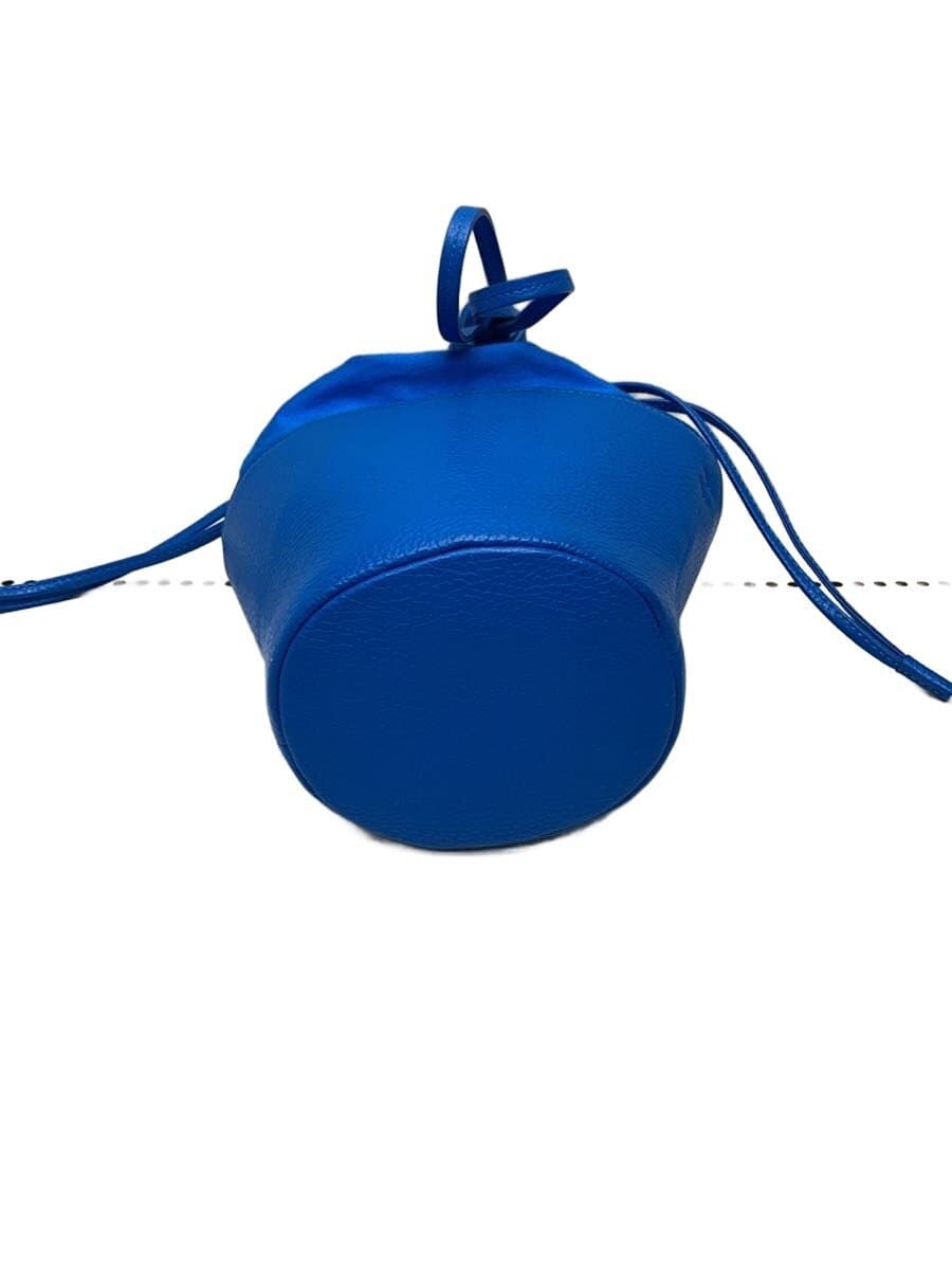 ayako Shoulder Bag Leather BLU 4