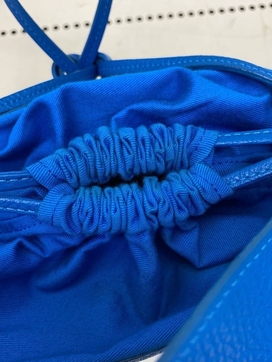 ayako Shoulder Bag Leather BLU 7