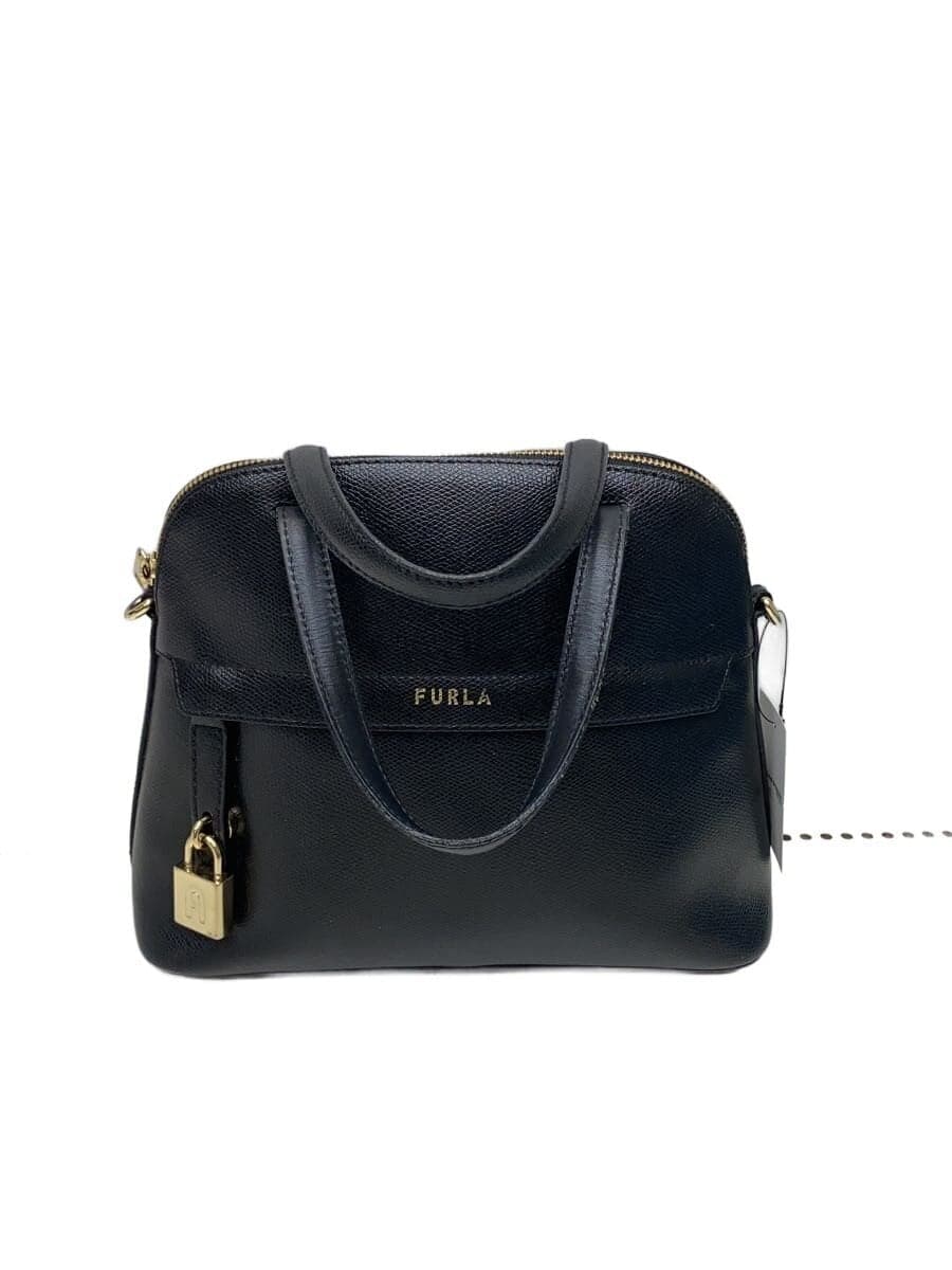 FURLA Shoulder Bag Leather BLK