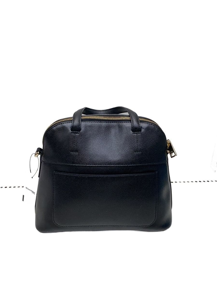 FURLA Shoulder Bag Leather BLK 3