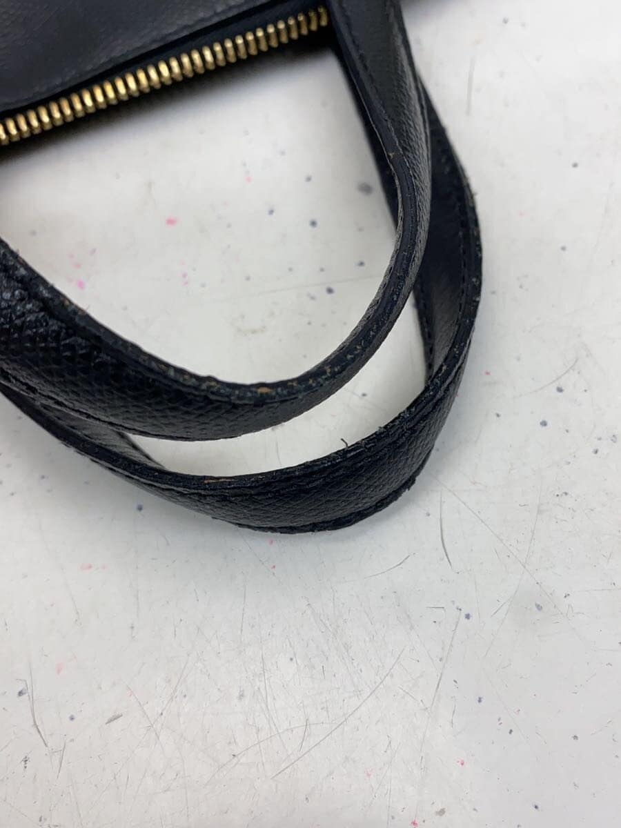 FURLA Shoulder Bag Leather BLK 8