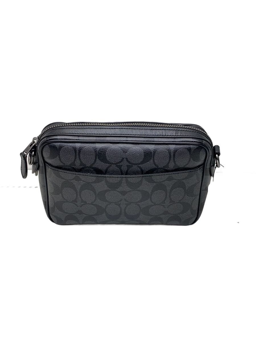 COACH Bag Leather BLK All Over Pattern b2047-f50716 3