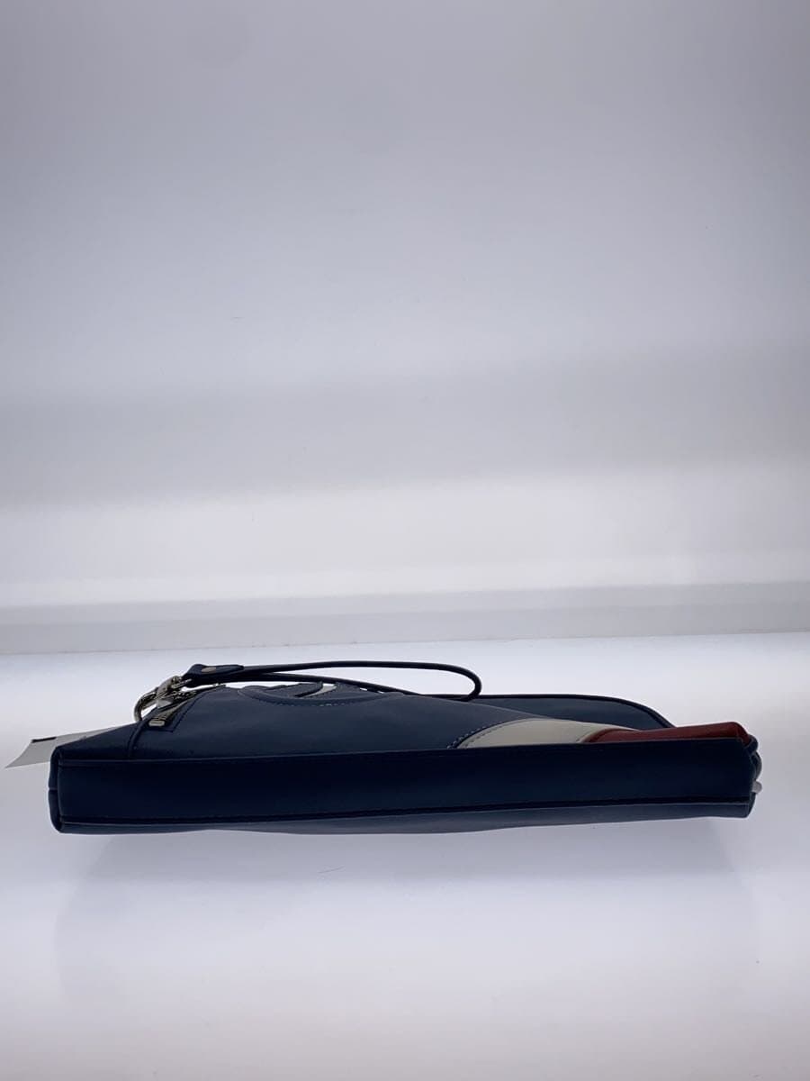 CASTELBAJAC second bag leather navy 4