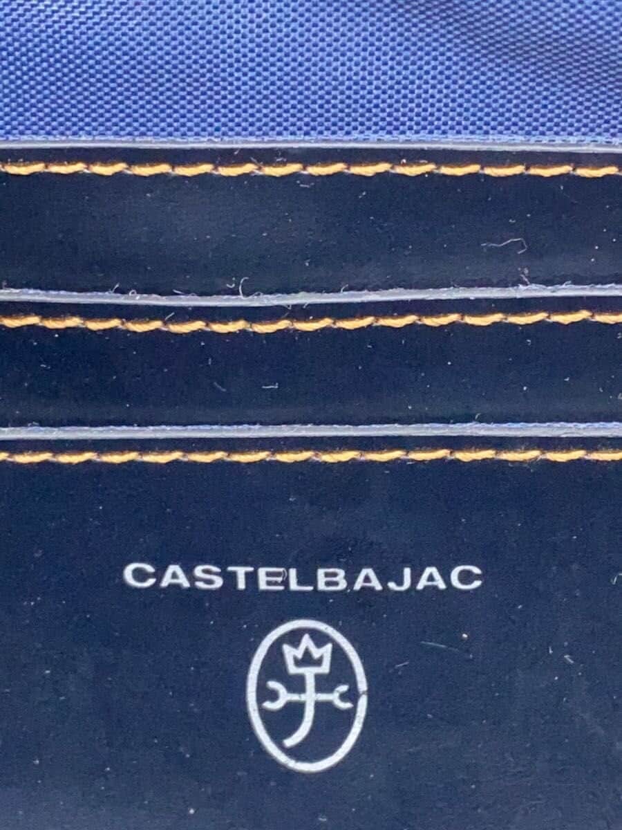 CASTELBAJAC second bag leather navy 5