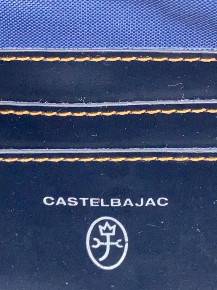 CASTELBAJAC second bag leather navy 5