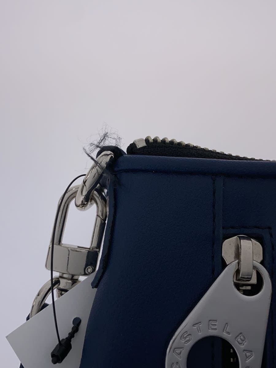CASTELBAJAC second bag leather navy 7