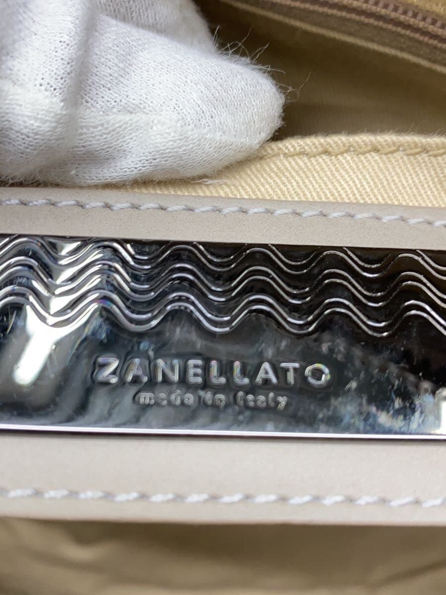 ZANELLATO Handbag Leather GRY Solid 36158 5