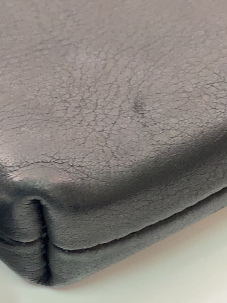 Chloe Shoulder Bag Faux Leather BLK 8