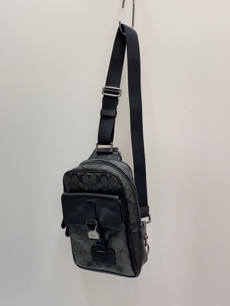 COACH Shoulder Bag PVC BLK C2711 2