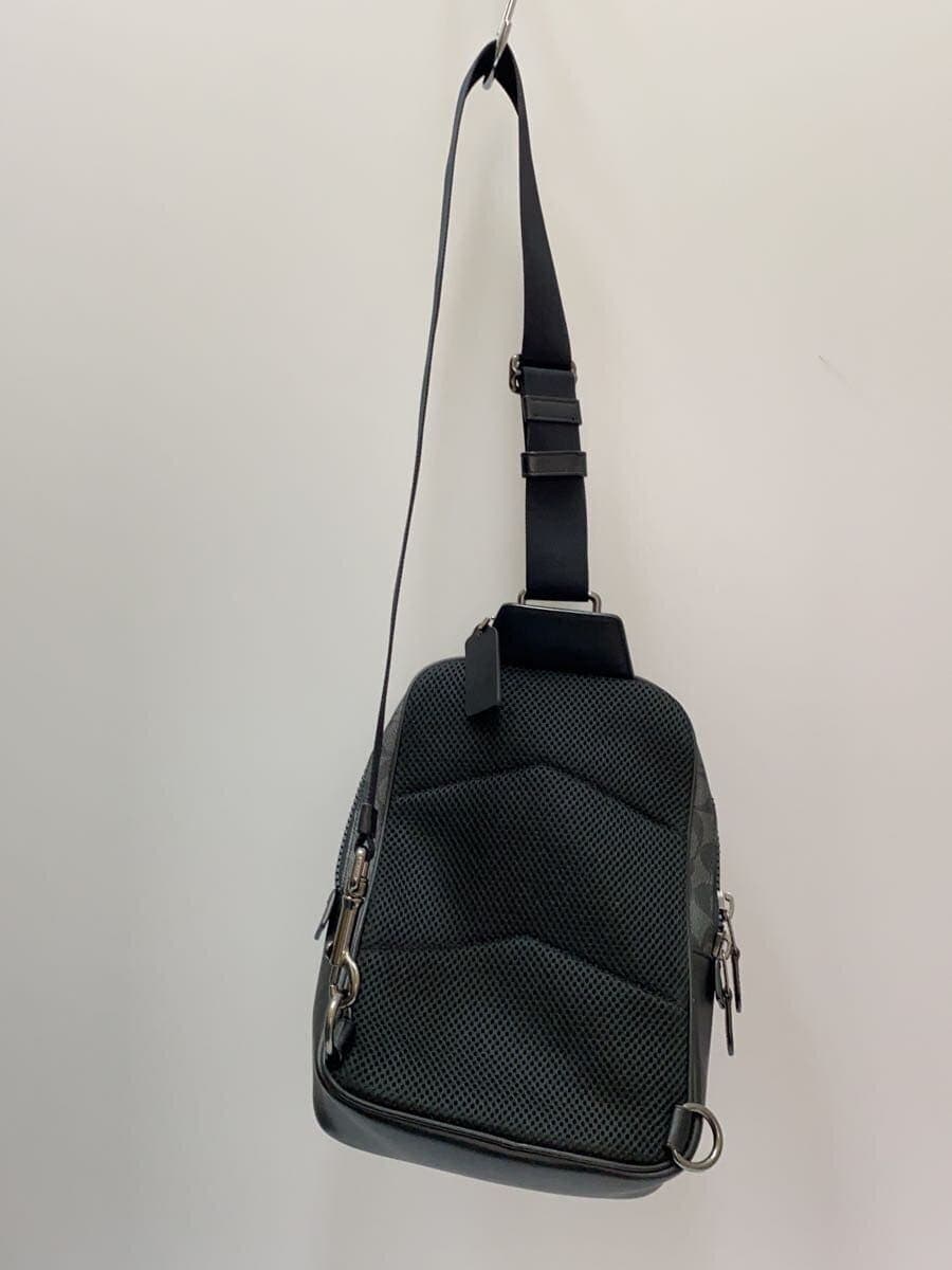 COACH Shoulder Bag PVC BLK C2711 3