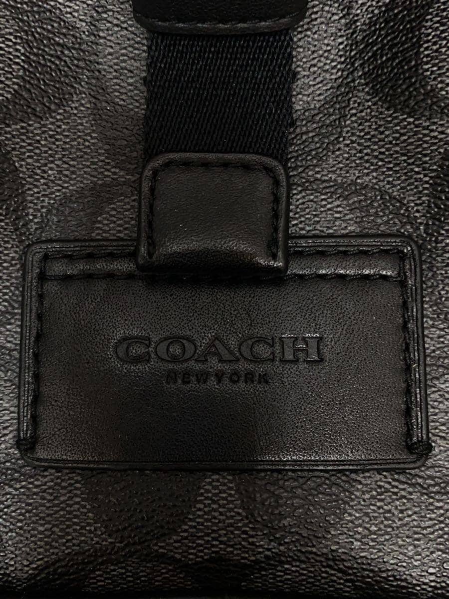 COACH Shoulder Bag PVC BLK C2711 5