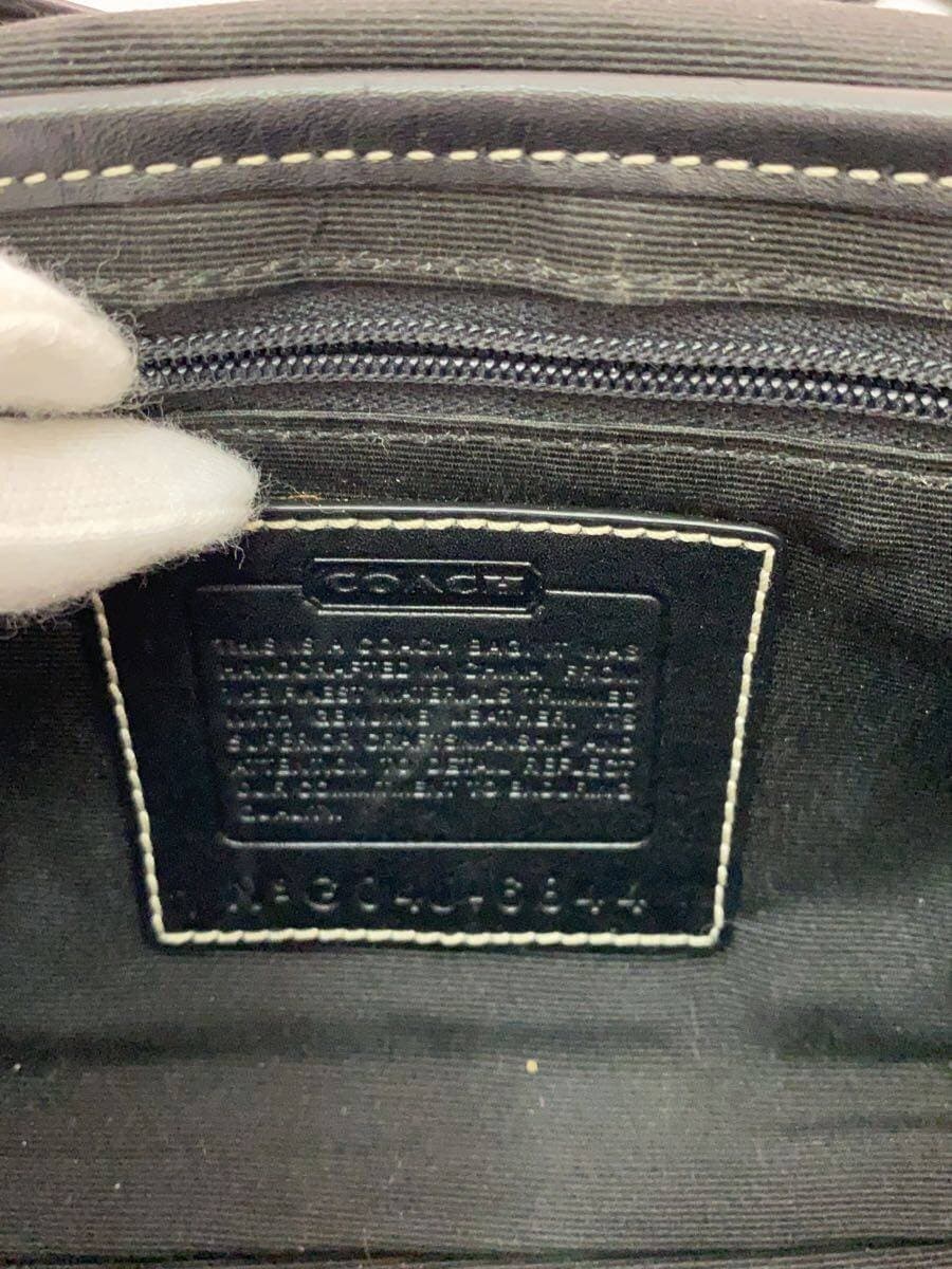 COACH Mini Field Signature Canvas GRY 5