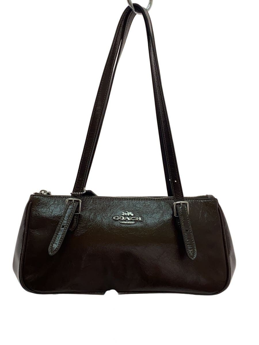 COACH handbag leather BRW plain CBJ05