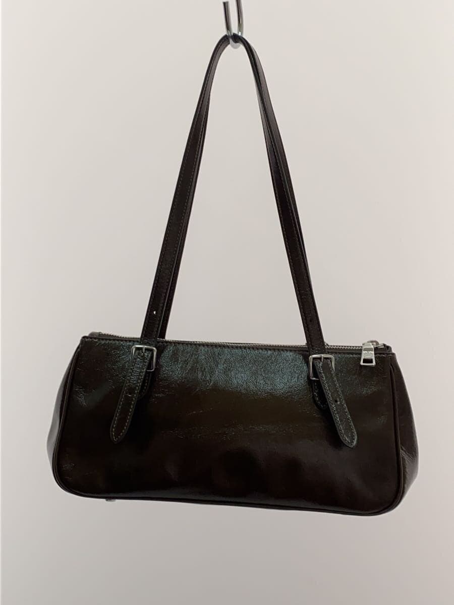 COACH handbag leather BRW plain CBJ05 3