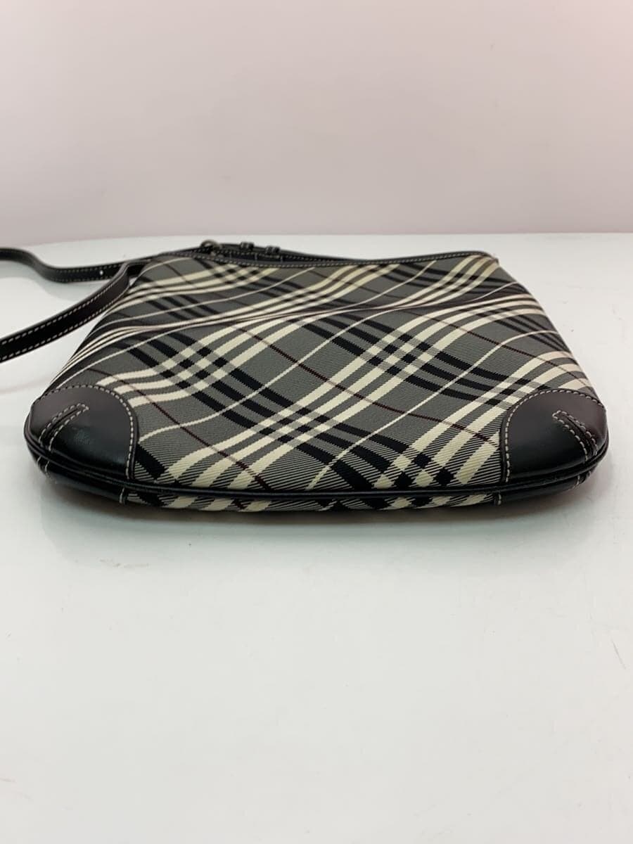 BURBERRY BLUE LABEL shoulder bag canvas GRY ZA414-600-09 4