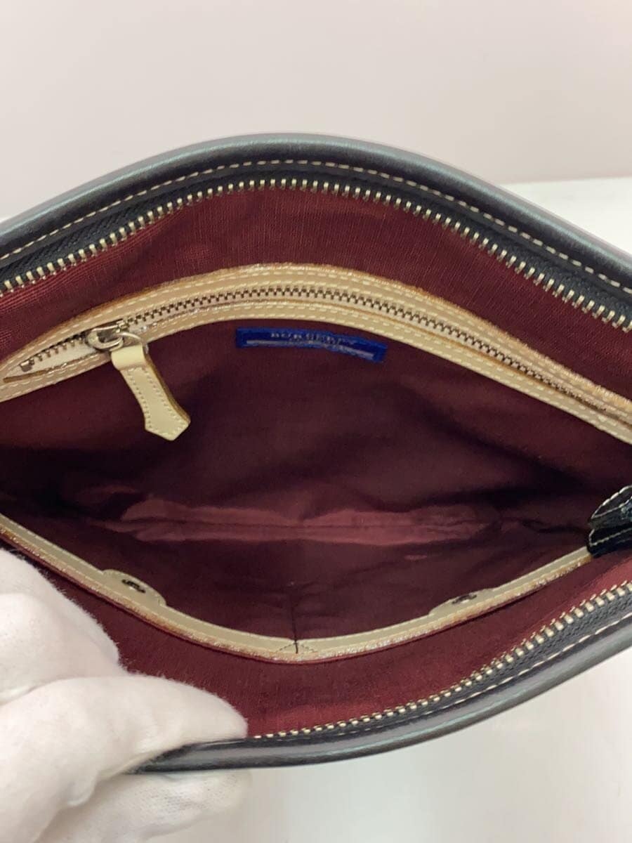 BURBERRY BLUE LABEL shoulder bag canvas GRY ZA414-600-09 6