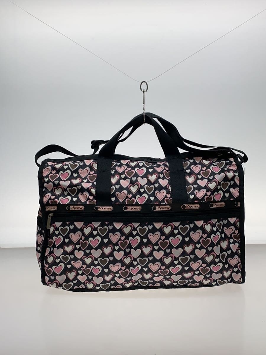 LESPORTSAC Boston Bag Nylon Multicolor All Over Pattern 3