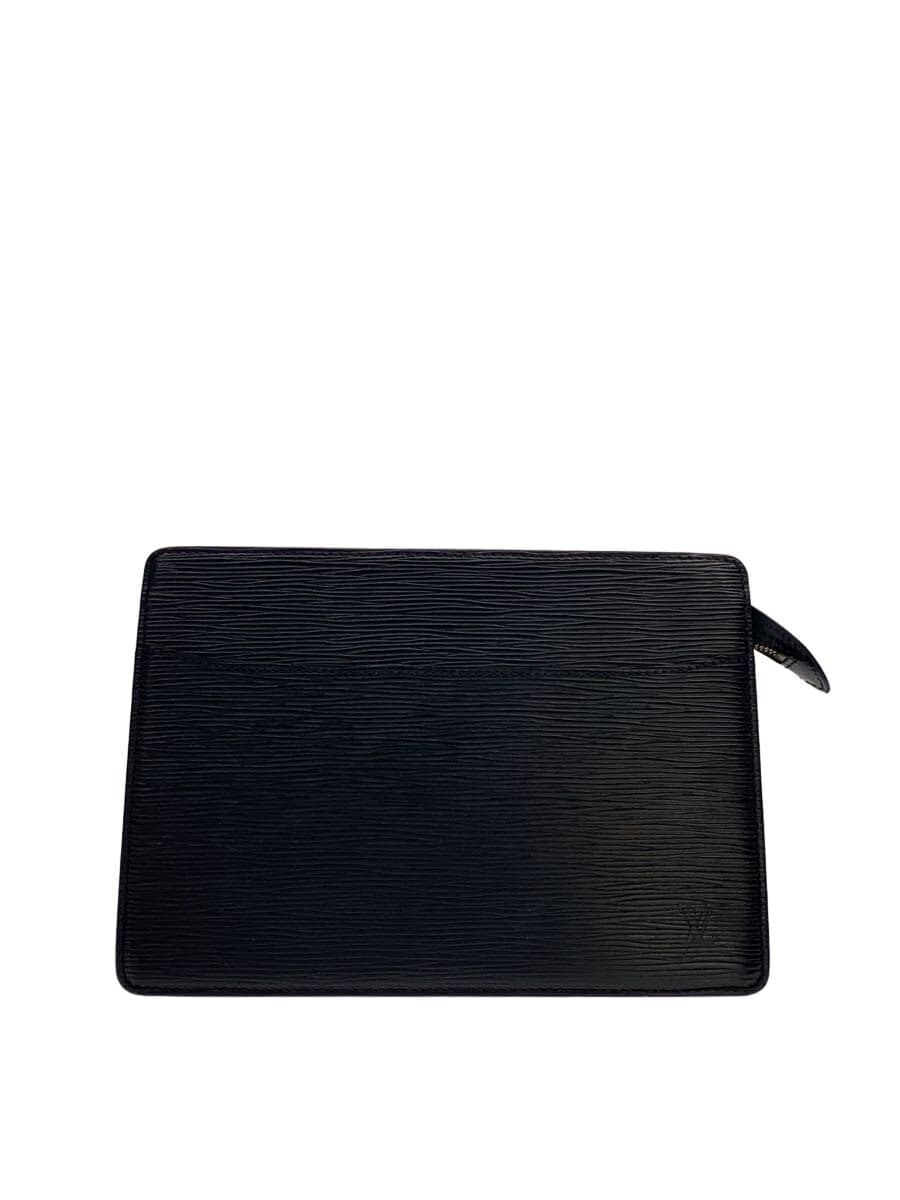 LOUIS VUITTON Pochette Homme _Epi Leather BLK
