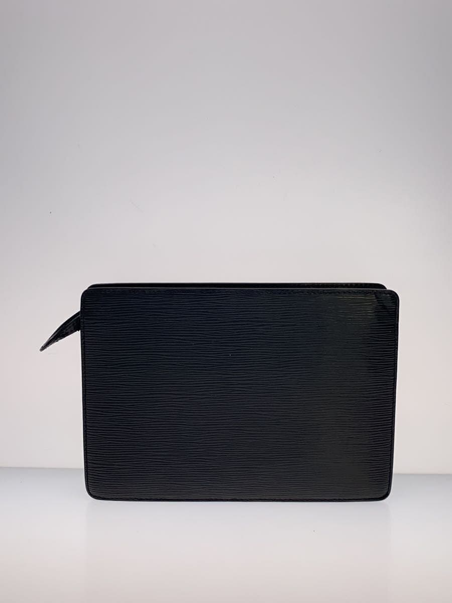 LOUIS VUITTON Pochette Homme _Epi Leather BLK 3
