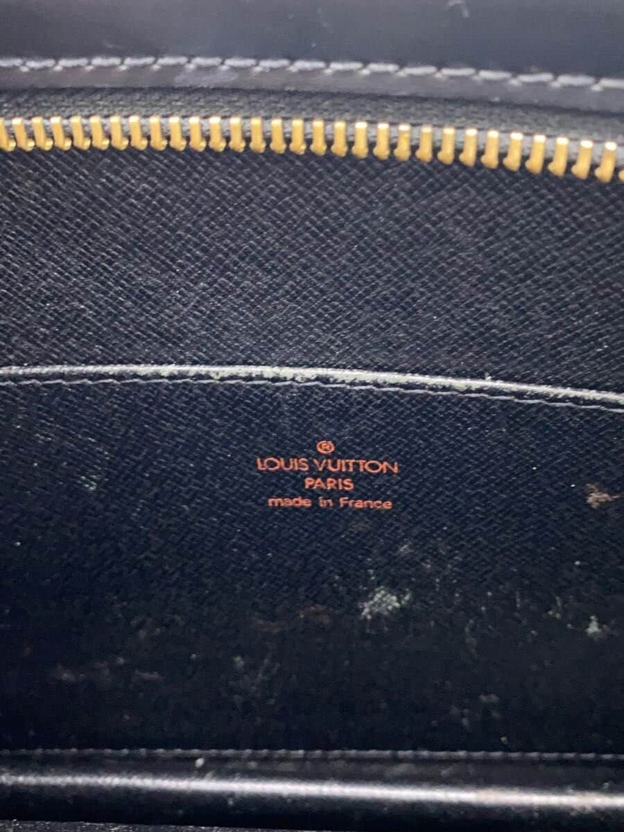LOUIS VUITTON Pochette Homme _Epi Leather BLK 5