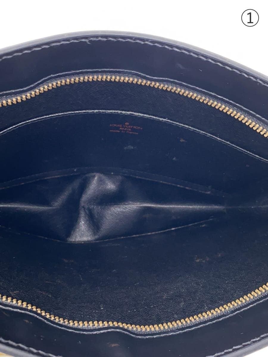 LOUIS VUITTON Pochette Homme _Epi Leather BLK 6