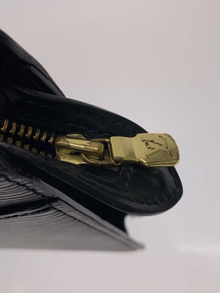 LOUIS VUITTON Pochette Homme _Epi Leather BLK 7